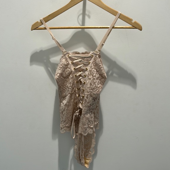 Maya Nude Reversible Bodysuit
